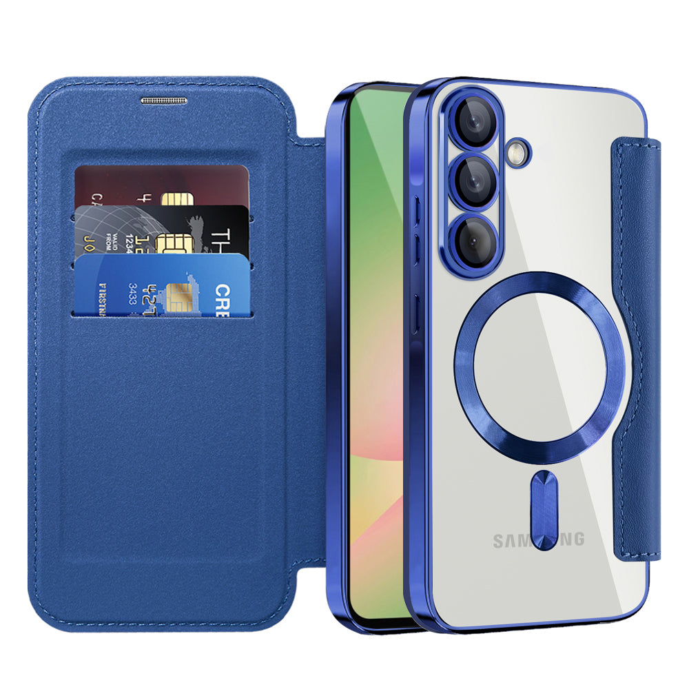 Techsuit - SmartMag Book Case - Samsung Galaxy A56 5G - Blue