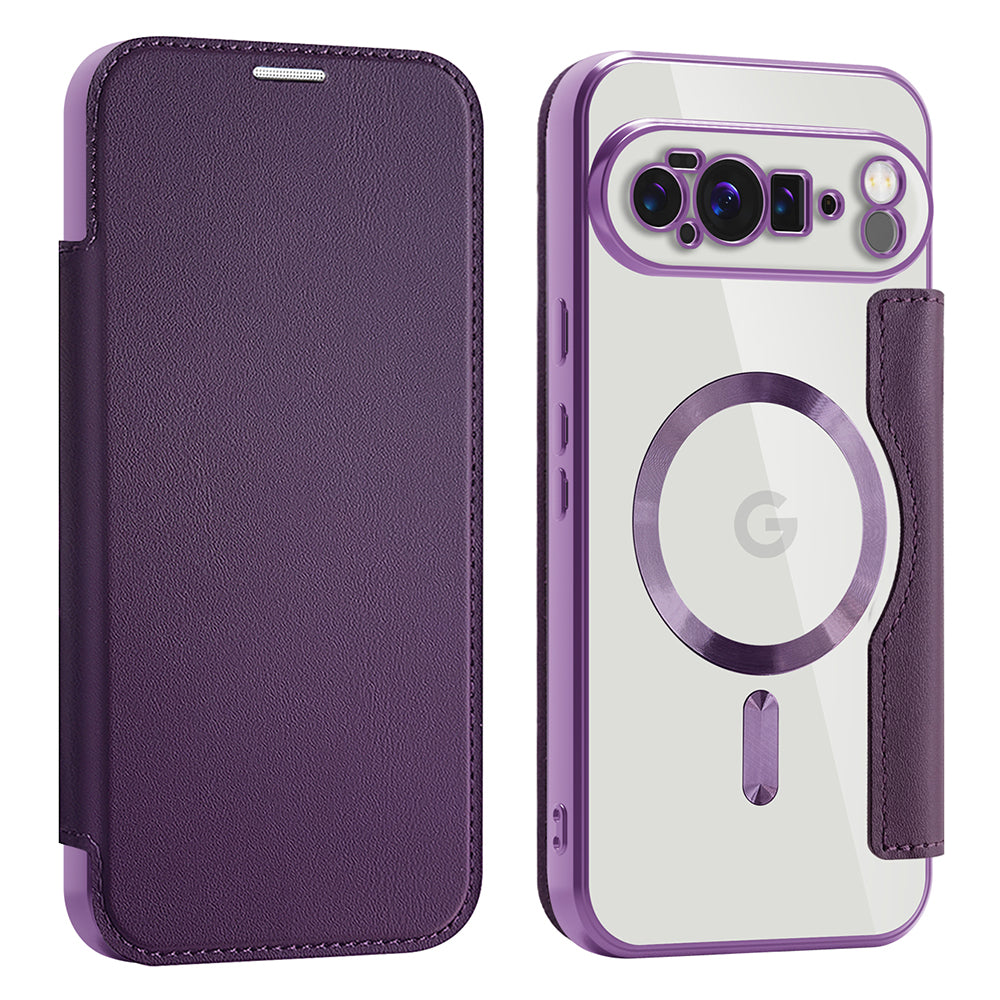 Techsuit - SmartMag Book Case - Google Pixel 10 Pro XL - Purple