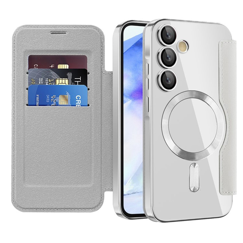 Techsuit - SmartMag Book Case - Samsung Galaxy A55 5G - Gray