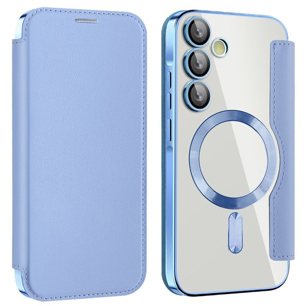 Techsuit - SmartMag Book Case - Galaxy A55 5G - Light Blue