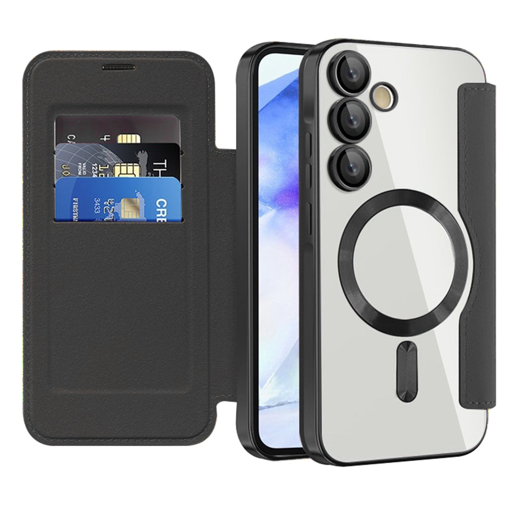 Techsuit - SmartMag Book Case - Samsung Galaxy A55 5G - Black