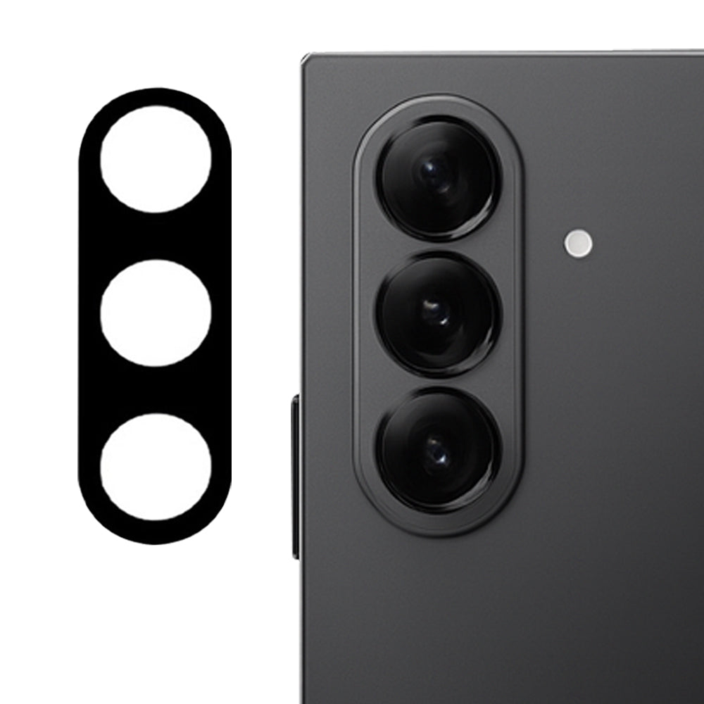 Techsuit - Full Camera Glass - Samsung Galaxy Z Fold7 - Black