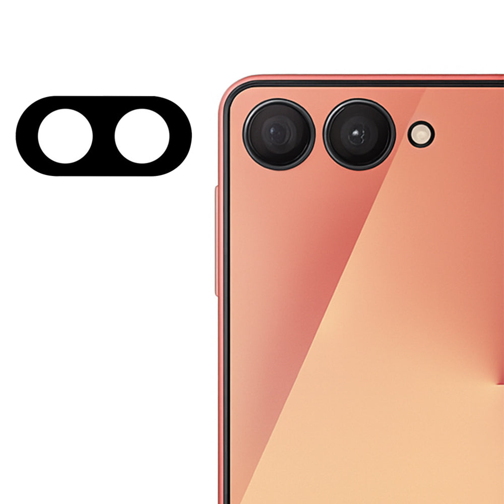 Techsuit - Full Camera Glass - Samsung Galaxy Z Flip7 - Black