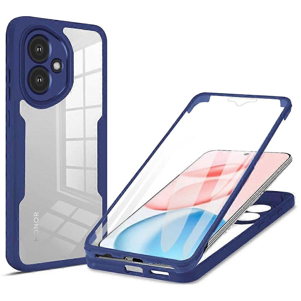 Techsuit - ColorVerse 360 Series + Screen Protector - Honor 400 - Blue