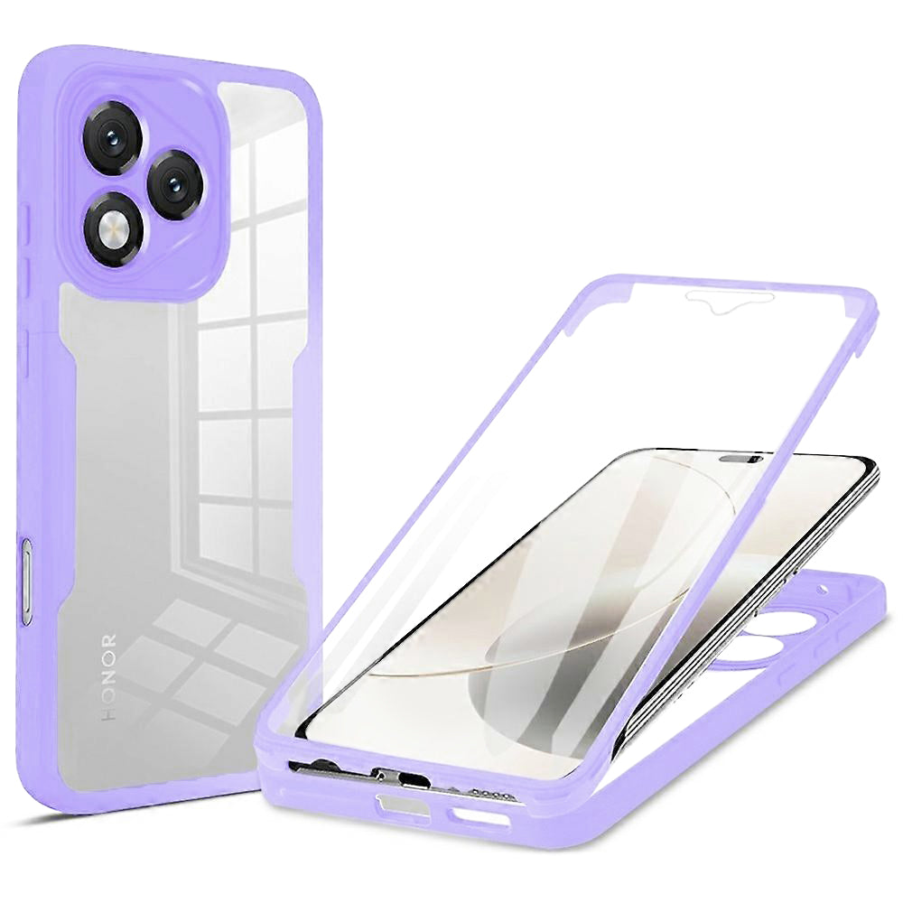 Techsuit - ColorVerse 360 Series + Screen Protector - Honor 400 Lite - Purple