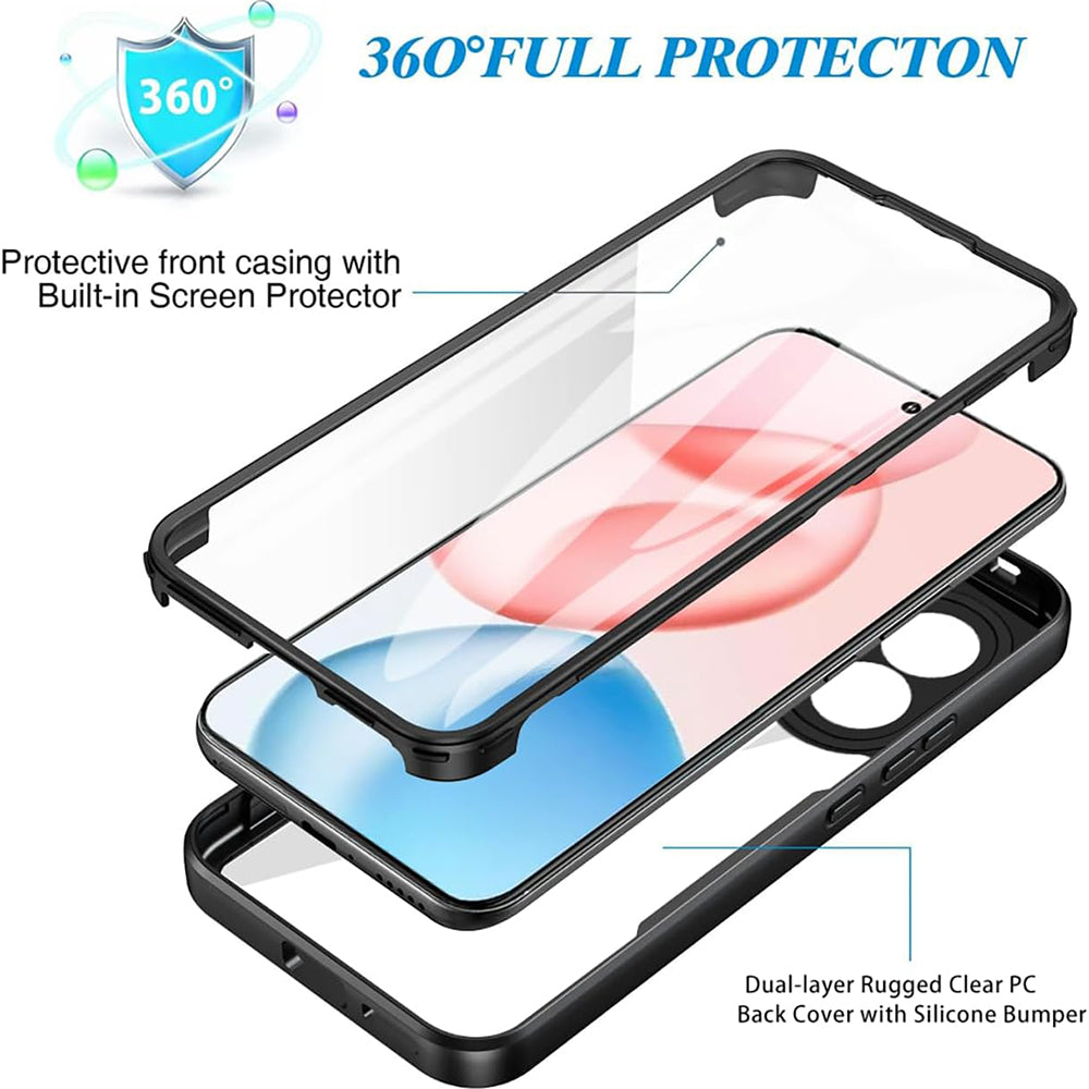 Techsuit - ColorVerse 360 Series + Screen Protector - Honor 400 Pro - Blue