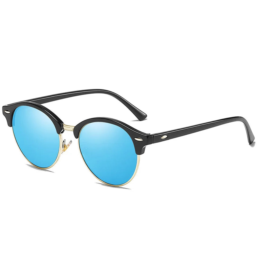 Techsuit - Μόδα > Αξεσουάρ > Γυαλιά Ηλίου Polarized (66612) - for Men, with UV Protection - Gold / Blue