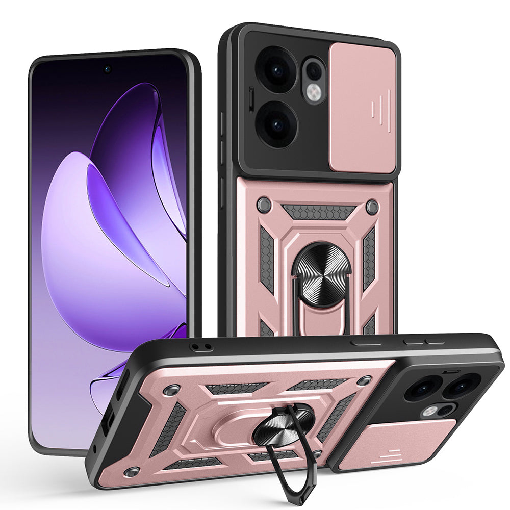 Techsuit - CamShield Series - Oppo Reno13 F 4G / Reno13 F 5G / Reno13 FS 5G - Rose Gold