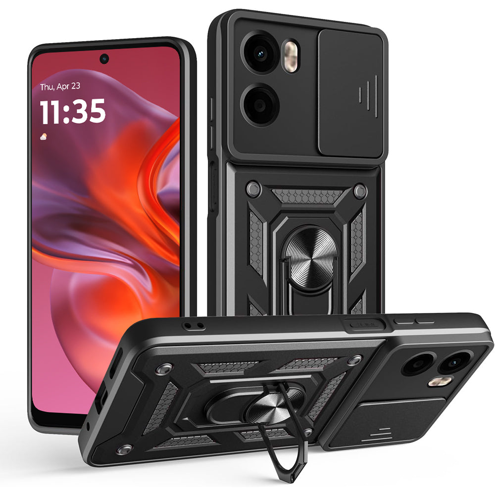 Techsuit - CamShield Series - Motorola Moto G05 / E15 - Black