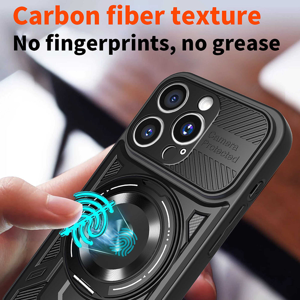 Techsuit - RuggedCam - iPhone 15 Pro Max - Black