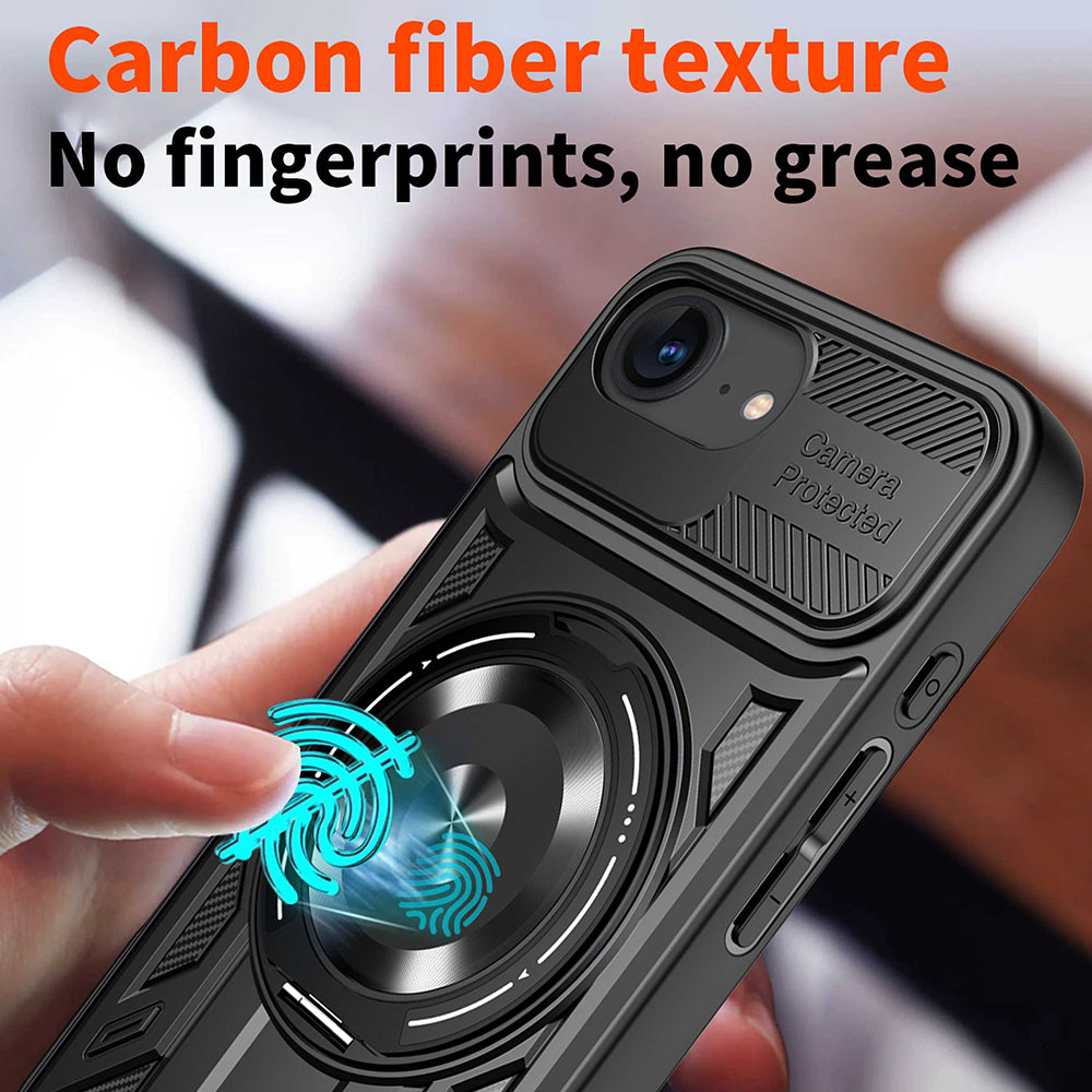 Techsuit - RuggedCam - iPhone 16e - Black