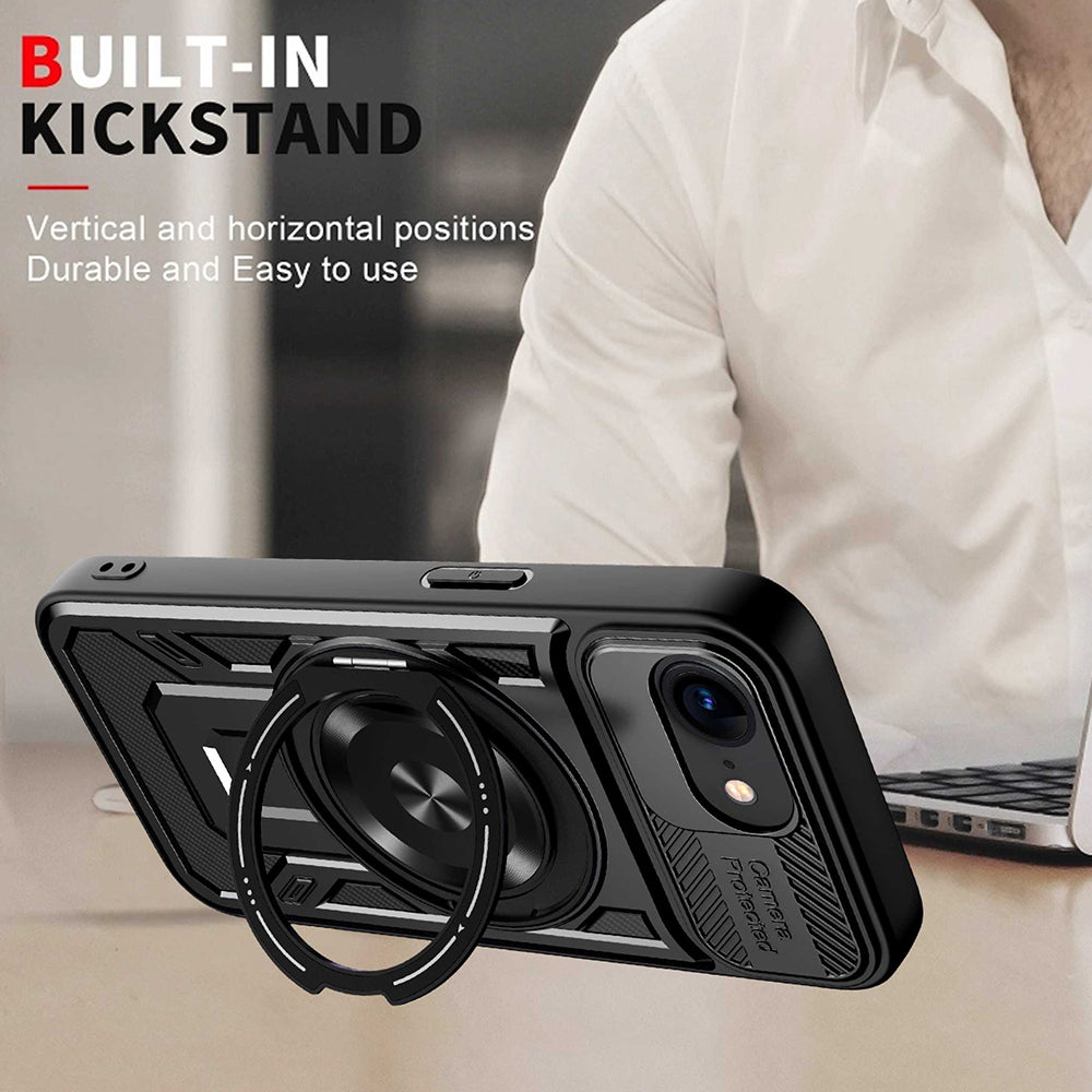 Techsuit - RuggedCam - iPhone 16e - Black