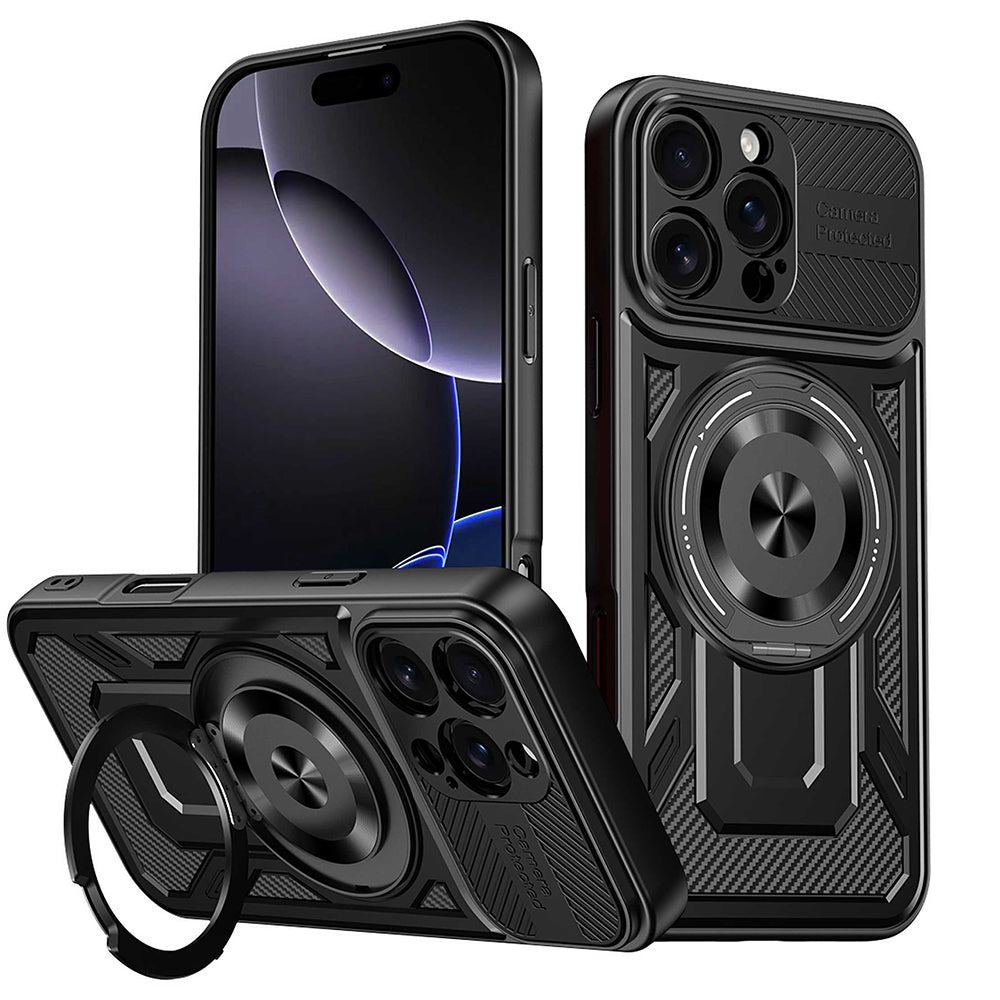 Techsuit - RuggedCam - iPhone 16 Pro - Black