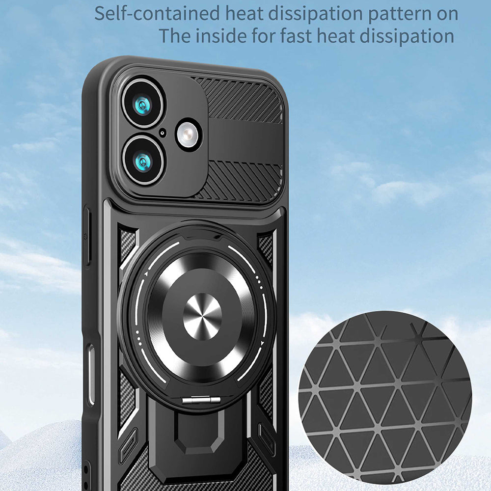 Techsuit - RuggedCam - iPhone 17 - Black