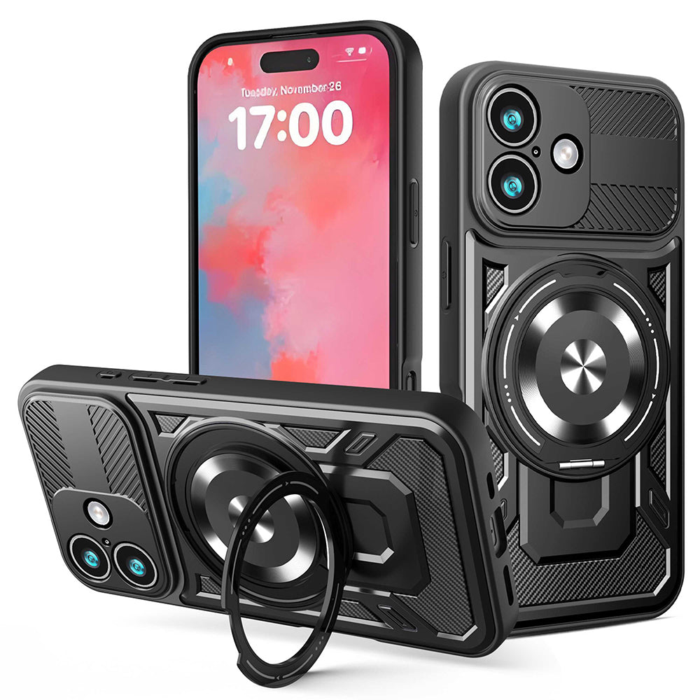 Techsuit - RuggedCam - iPhone 17 - Black
