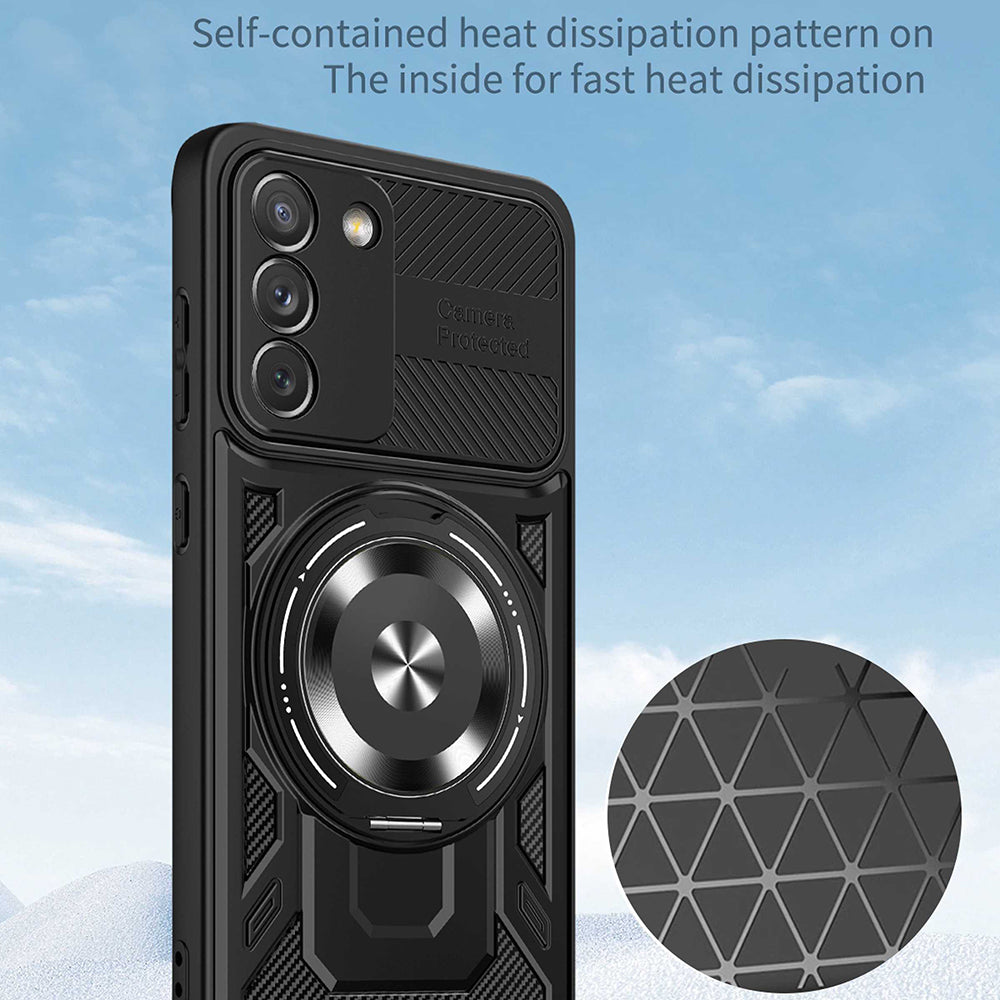 Techsuit - RuggedCam - Galaxy S21 FE 5G - Black