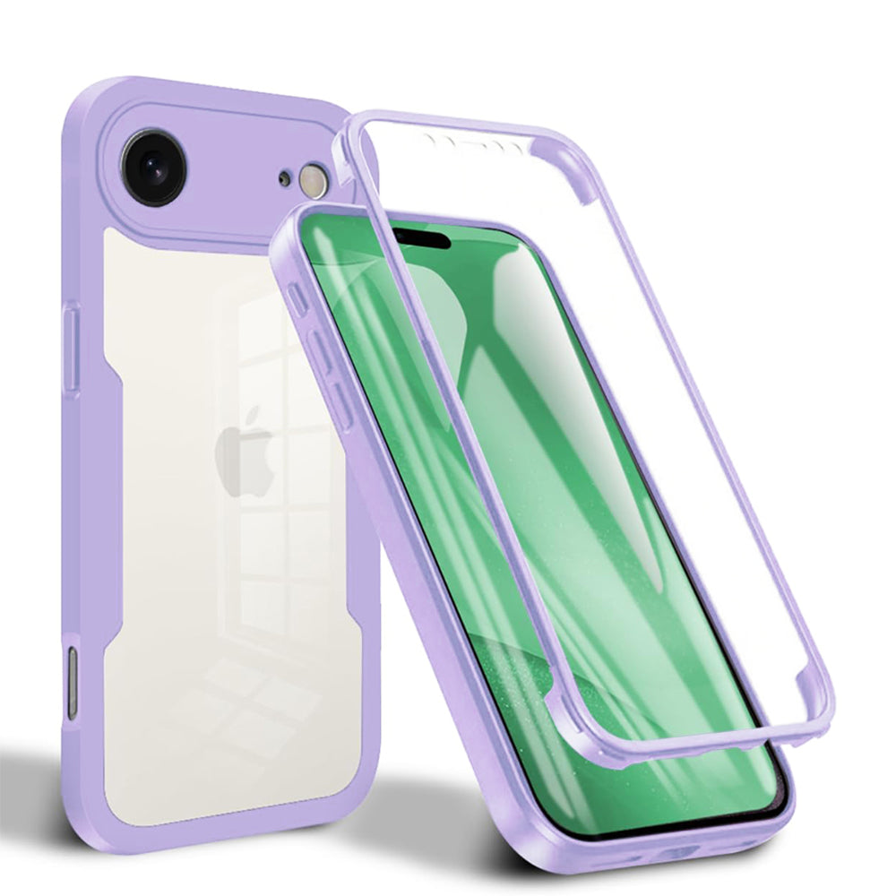 Techsuit - ColorVerse 360 Series + Screen Protector - iPhone 17 Air - Purple