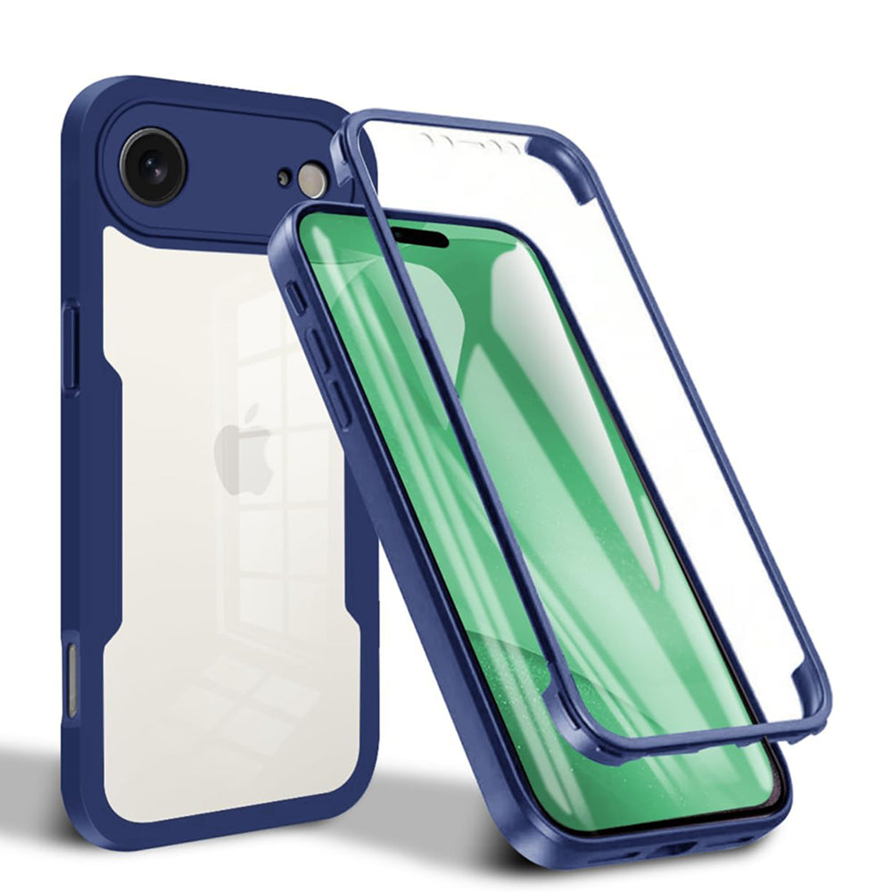 Techsuit - ColorVerse 360 Series + Screen Protector - iPhone 17 Air - Blue