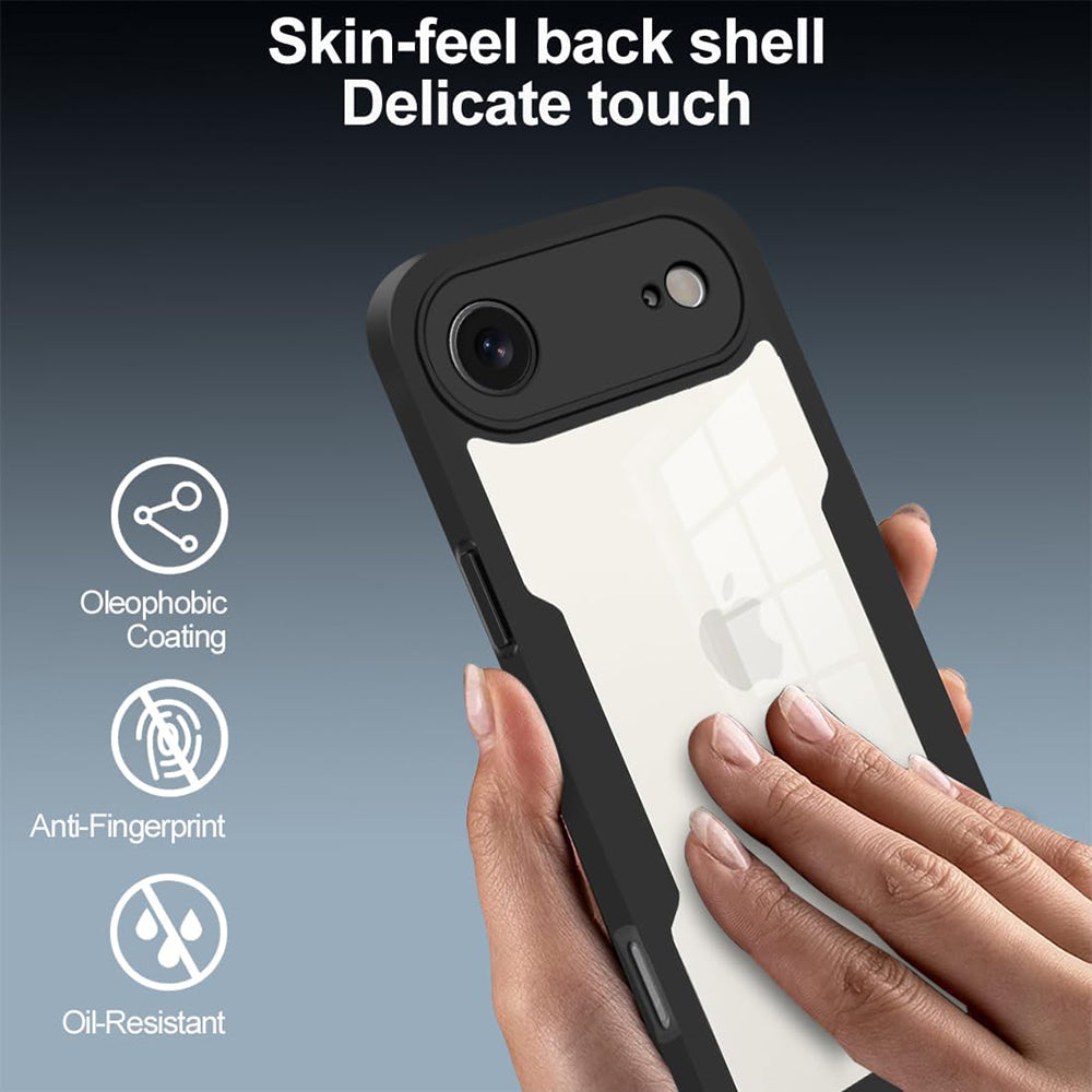 Techsuit - ColorVerse 360 Series + Screen Protector - iPhone 17 Air - Black