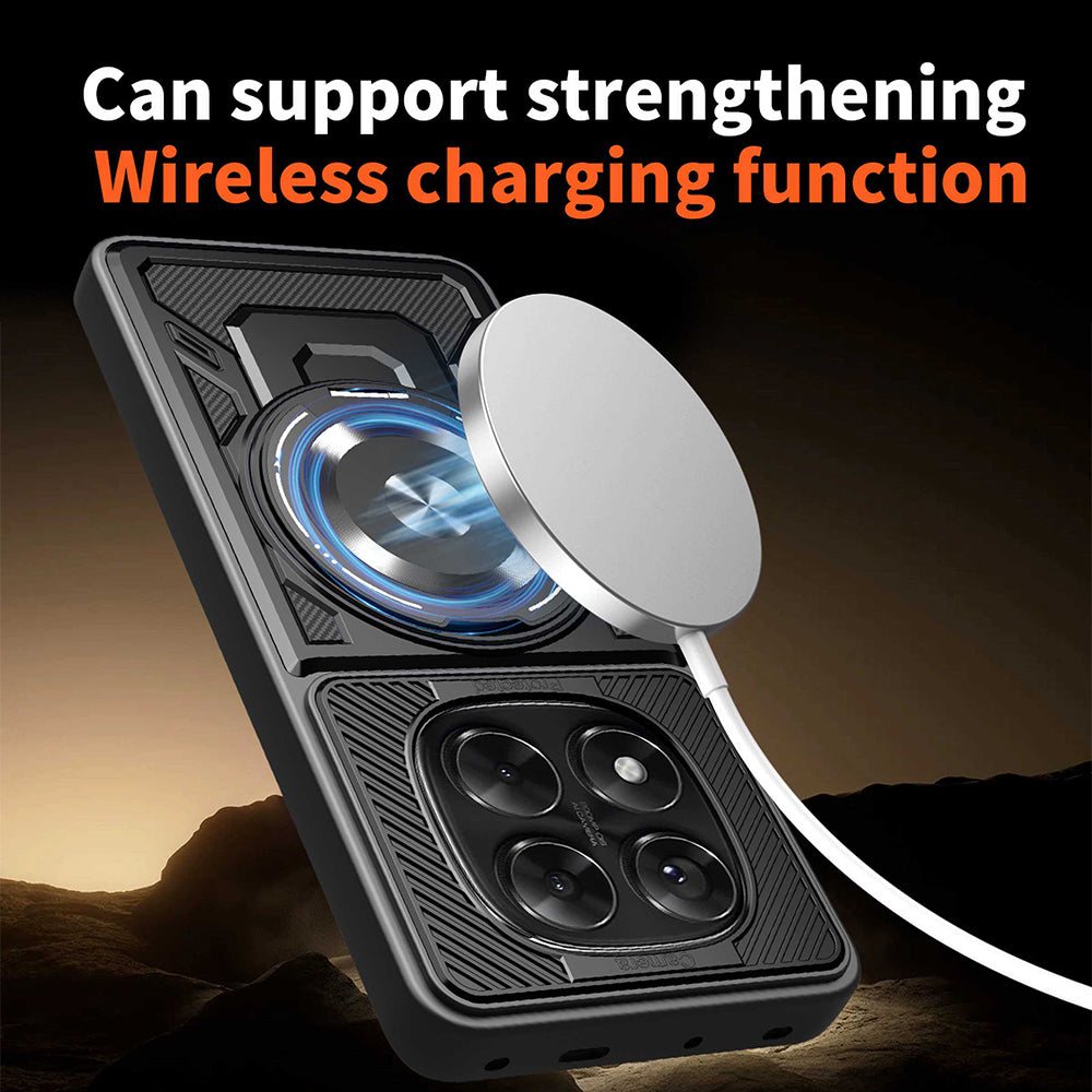 Techsuit - RuggedCam - Xiaomi Redmi Note 14 Pro 5G / Note 14 Pro+ 5G / Poco X7 - Black