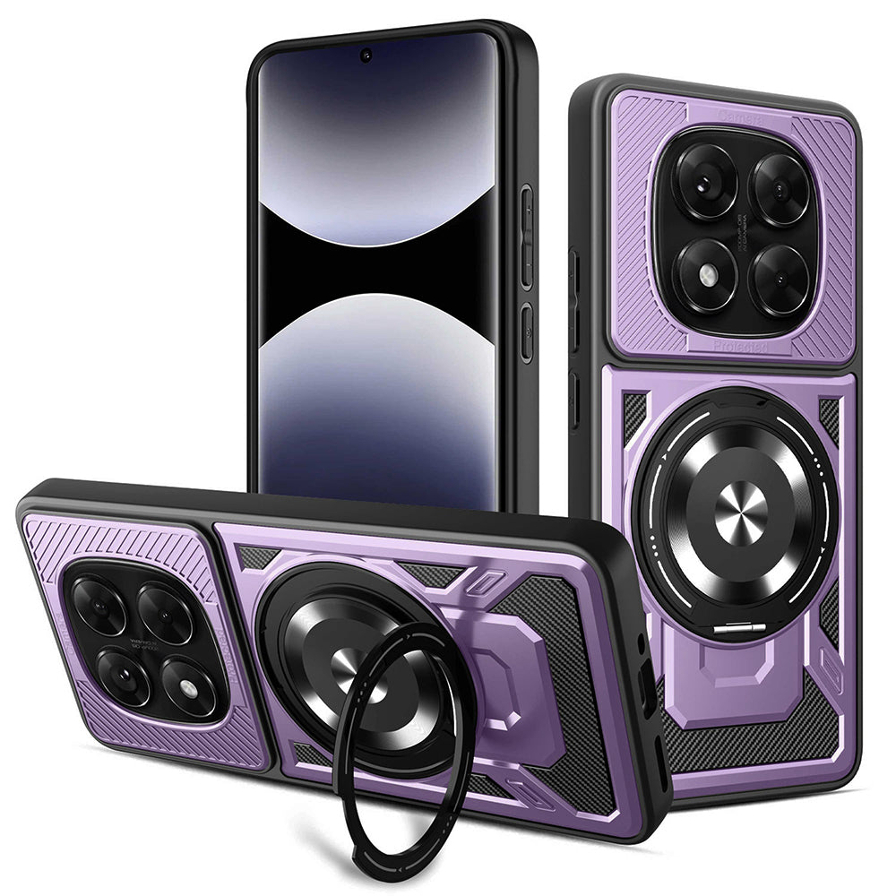 Techsuit - RuggedCam - Xiaomi Redmi Note 14 Pro 5G / Note 14 Pro+ 5G / Poco X7 - Purple