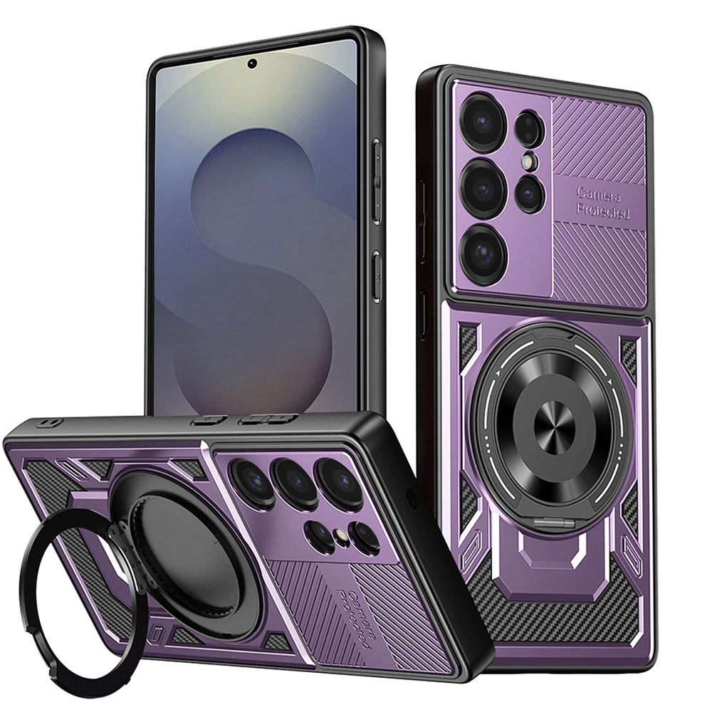 Techsuit - RuggedCam - Samsung Galaxy S25 Ultra - Purple