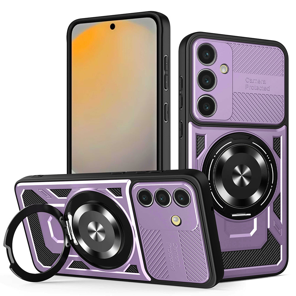 Techsuit - RuggedCam - Samsung Galaxy S24 FE - Purple