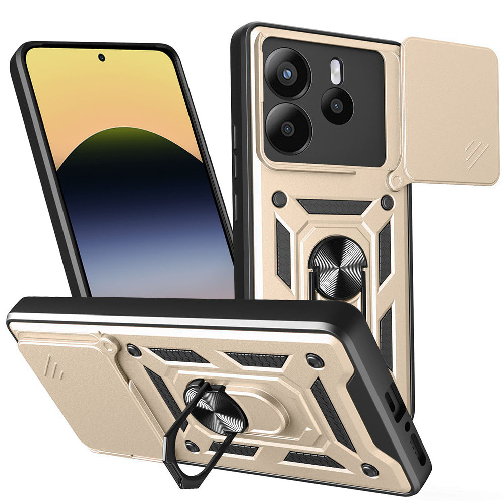 Techsuit - CamShield Series - Xiaomi Redmi Note 14 5G - Gold