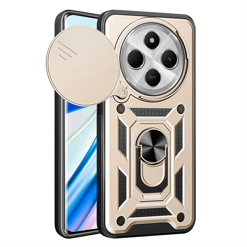 Techsuit - CamShield Series - Xiaomi Redmi 14C / Poco C75 - Gold