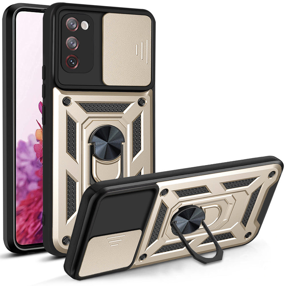 Techsuit - CamShield Series - Samsung Galaxy S20 FE / S20 FE 5G - Gold