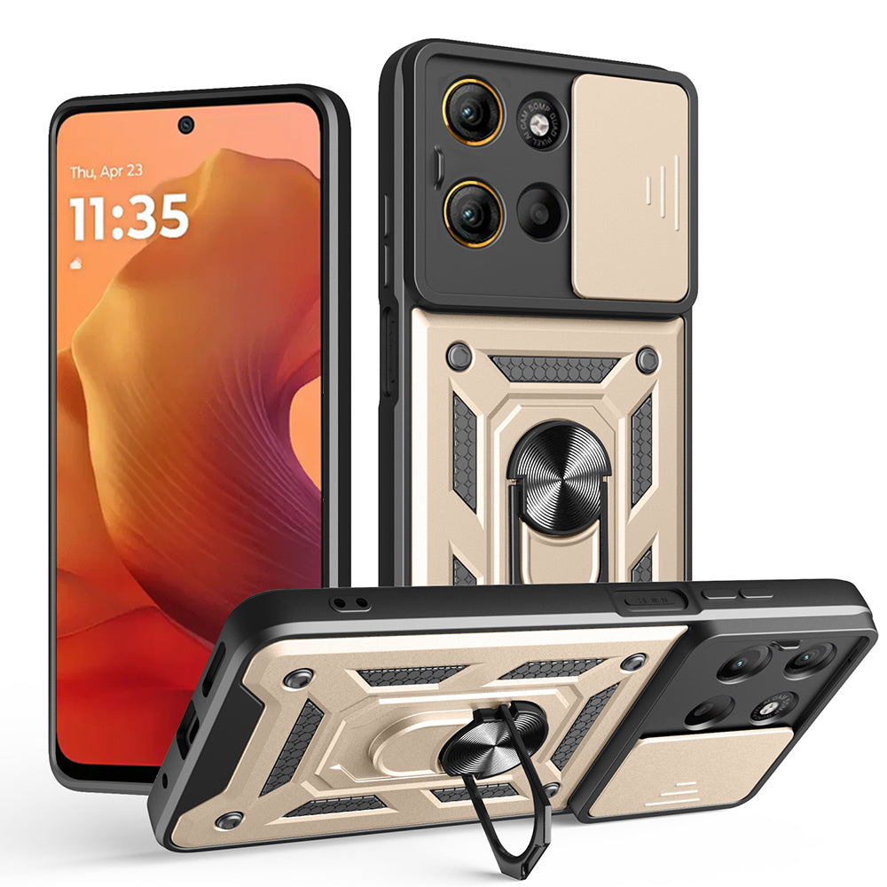 Techsuit - CamShield Series - Motorola Moto G15 / G15 Power - Gold