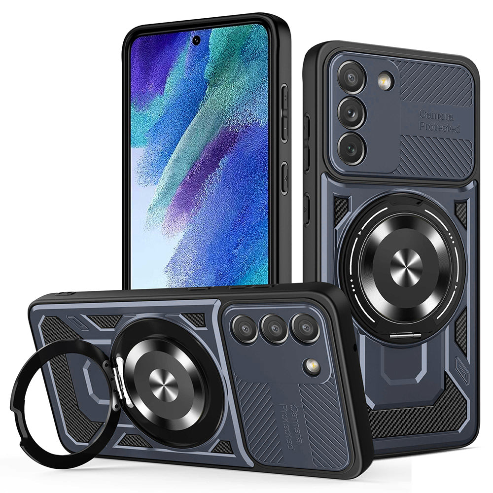 Techsuit - RuggedCam - Samsung Galaxy S21 FE 5G - Blue