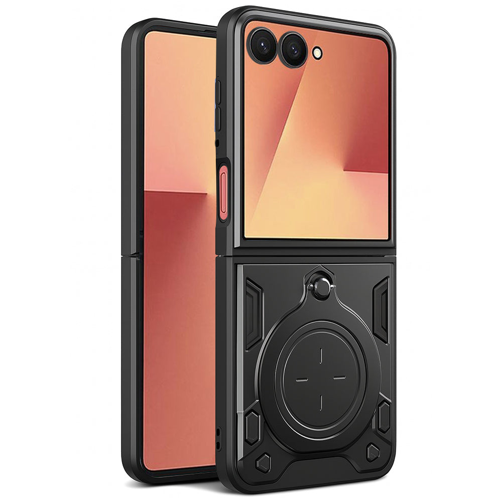 Techsuit - CamGuard Pro - Samsung Galaxy Z Flip7 - Black