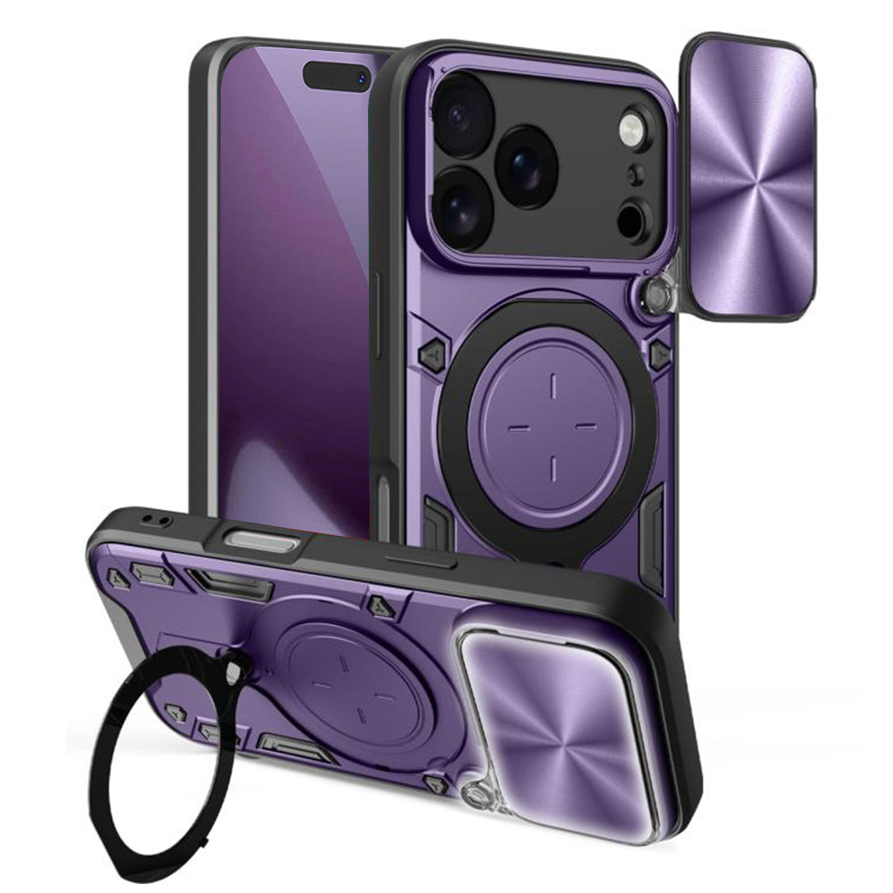 Techsuit - CamGuard Pro - iPhone 17 Pro - Purple