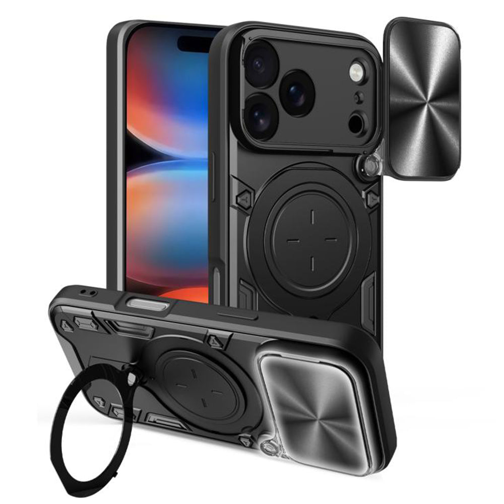 Techsuit - CamGuard Pro - iPhone 17 Pro Max - Black