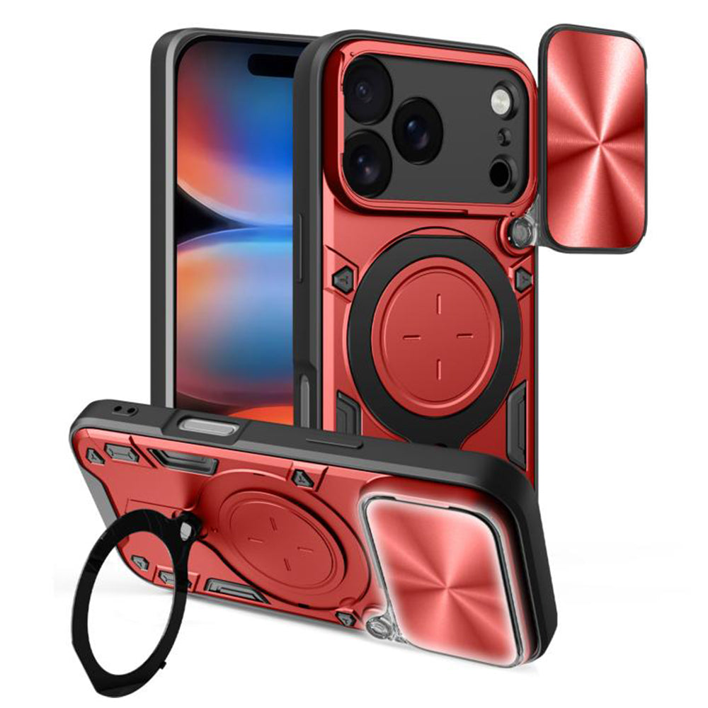 Techsuit - CamGuard Pro - iPhone 17 Pro Max - Red