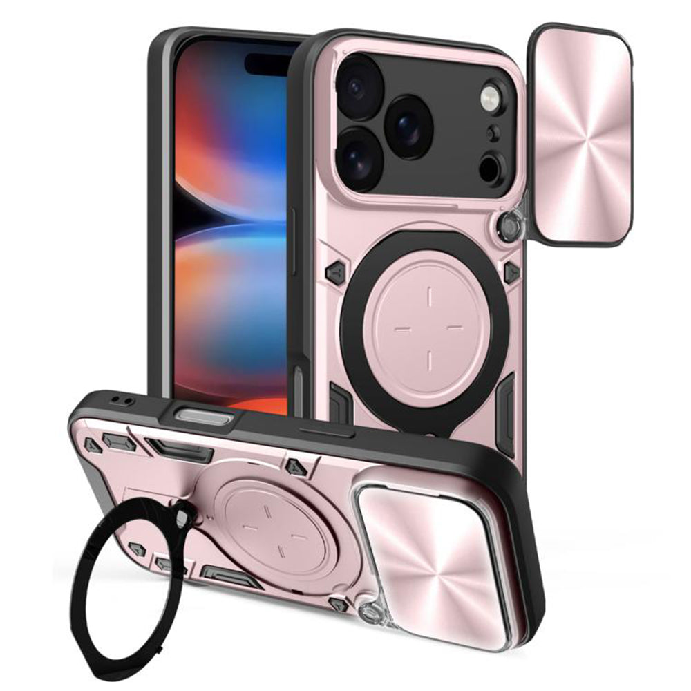 Techsuit - CamGuard Pro - iPhone 17 Pro Max - Rose Gold