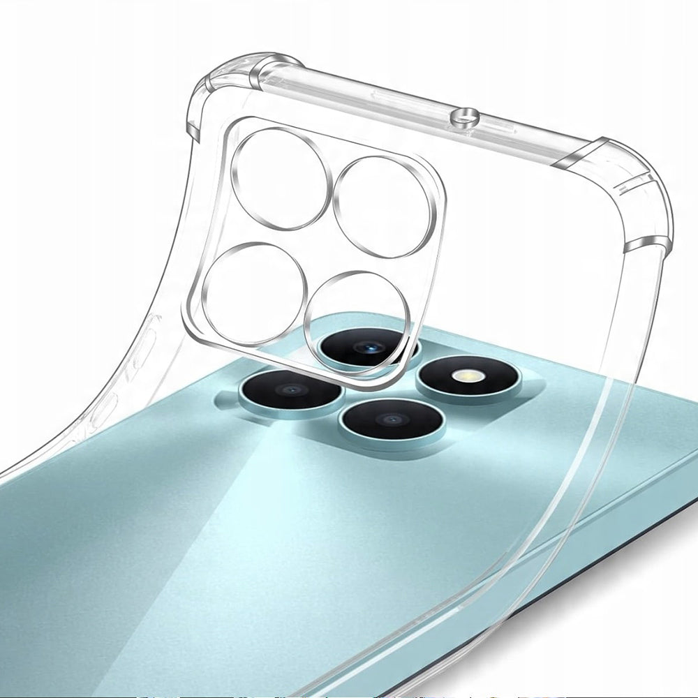 Techsuit - Shockproof Clear Silicone - Honor X6c - Clear