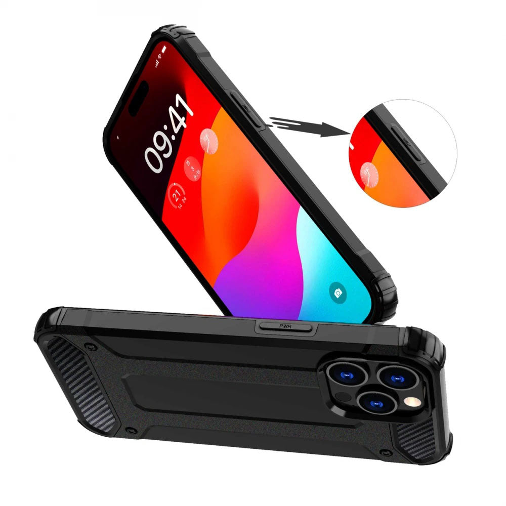 Techsuit - Hybrid Armor - Galaxy A26 5G - Black