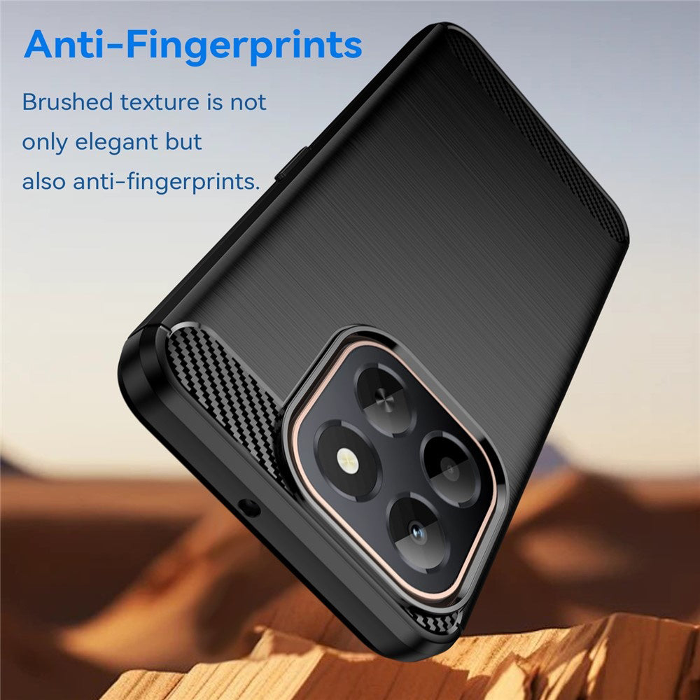 Techsuit - Carbon Silicone - Honor X6c - Black