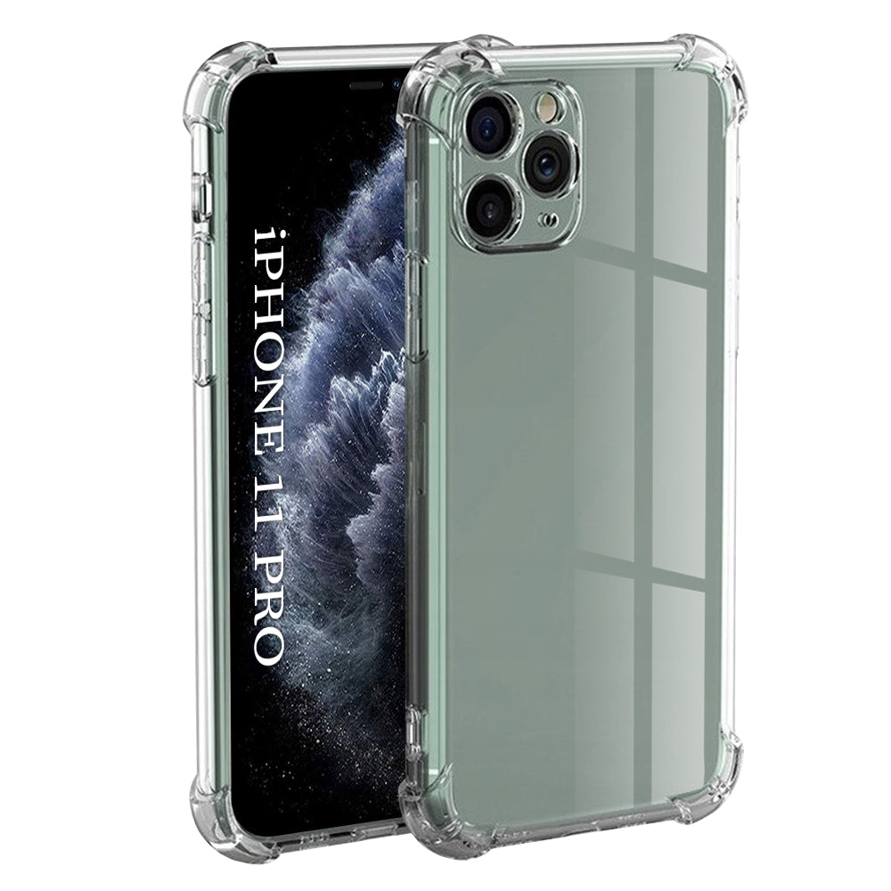 Techsuit - Shockproof Clear Silicone - iPhone 11 Pro - Clear