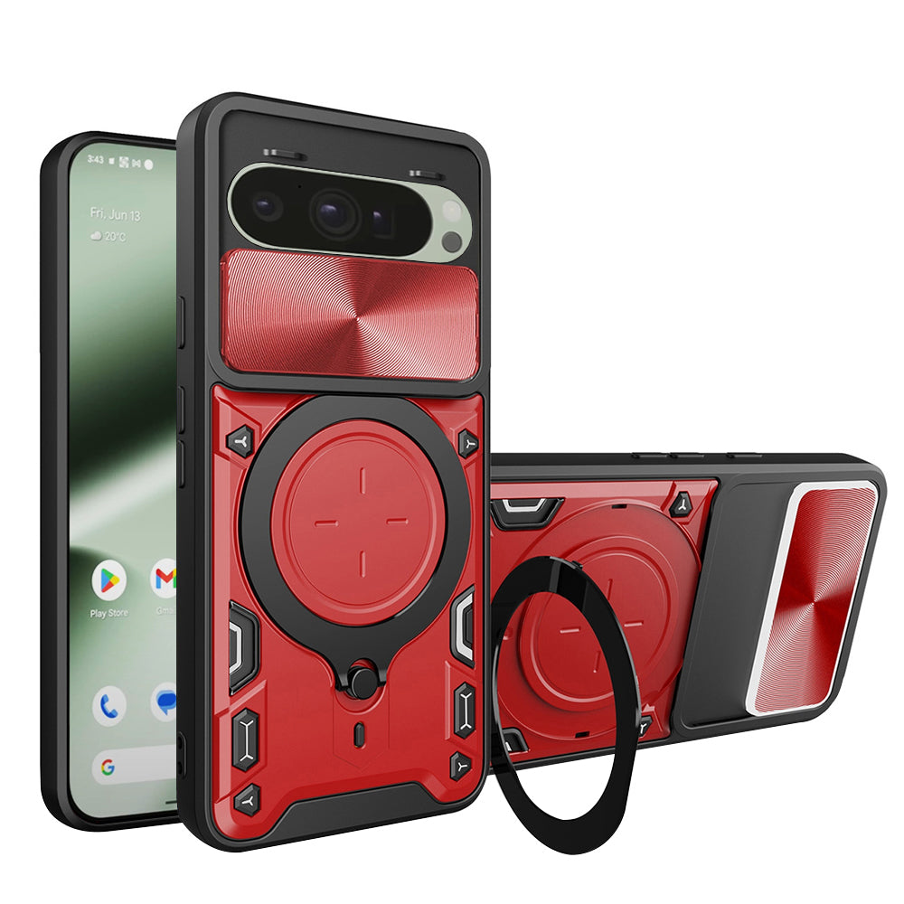 Techsuit - CamGuard Pro - Google Pixel 10 / 10 Pro - Red