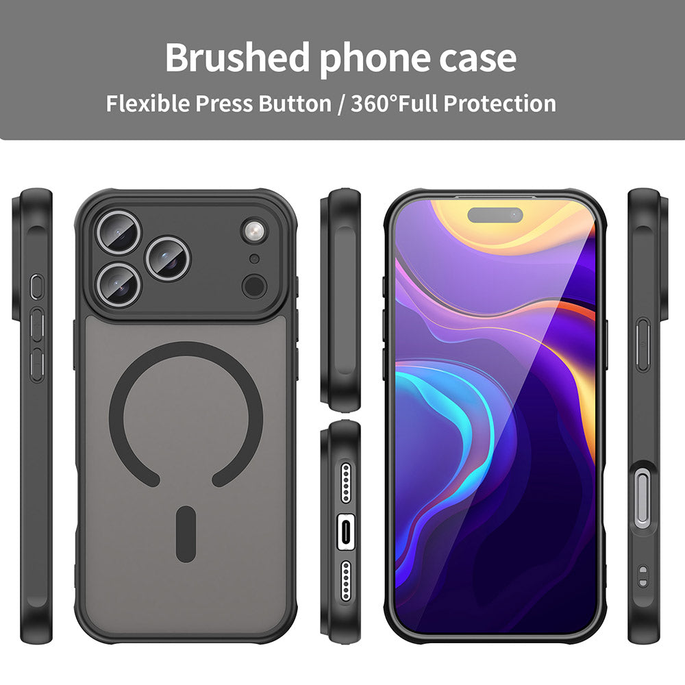 Techsuit - HaloFrost II MagSafe - iPhone 17 Pro Max - Black