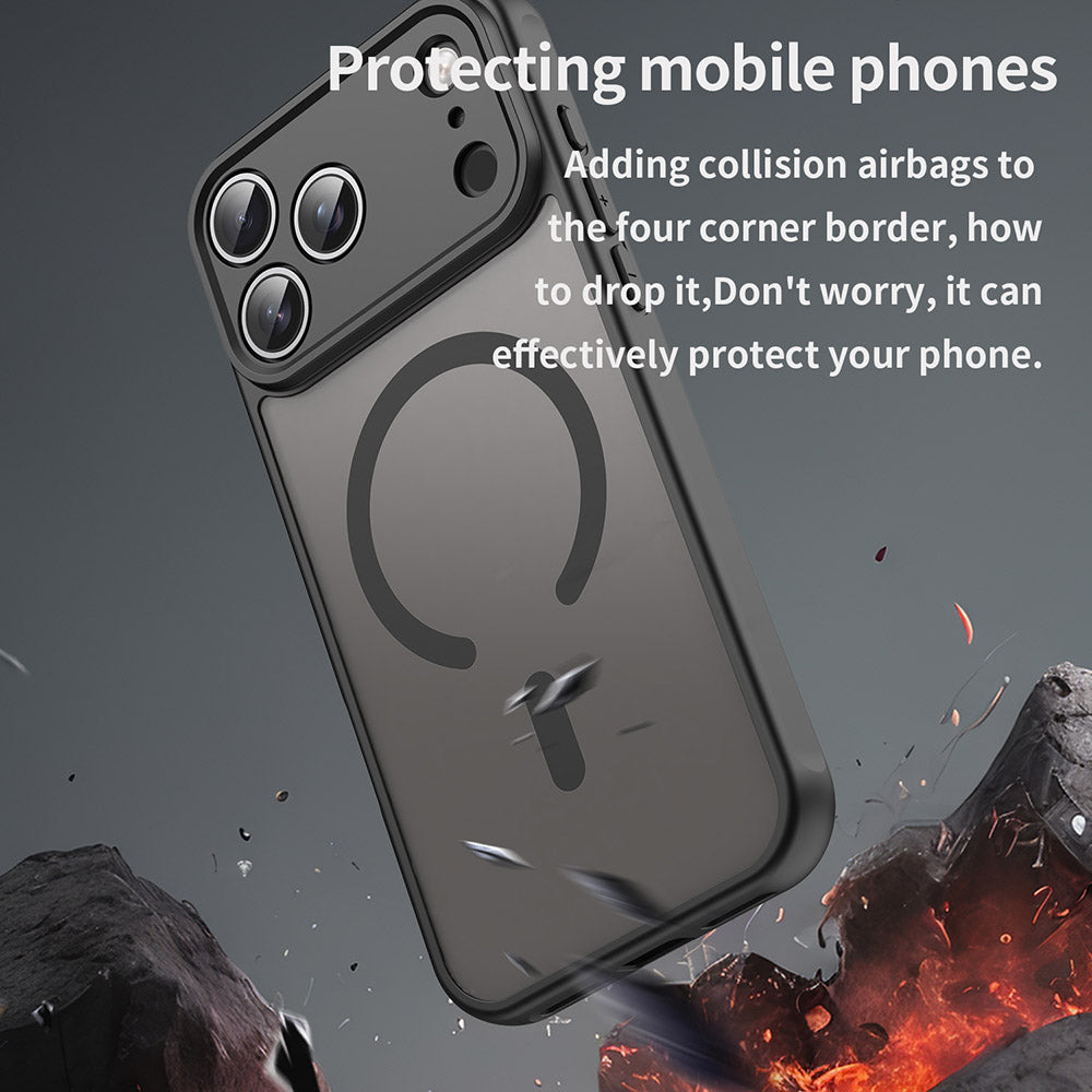 Techsuit - HaloFrost II MagSafe - iPhone 17 Pro Max - Black