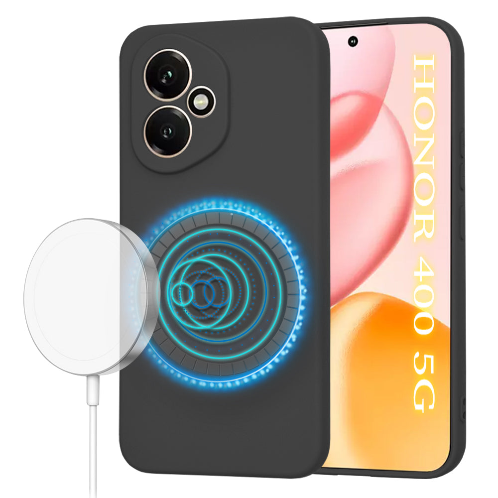 Techsuit - SoftFlex MagSafe - Honor 400 - Black