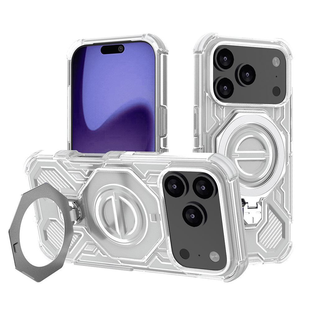 Techsuit - Carbon Shield PRO - iPhone 17 Pro - White Transparent