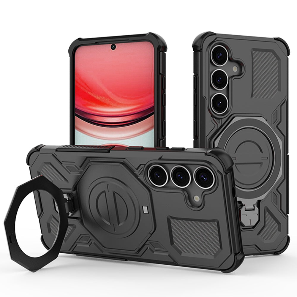 Techsuit - Carbon Shield PRO - Samsung Galaxy S25 - Black