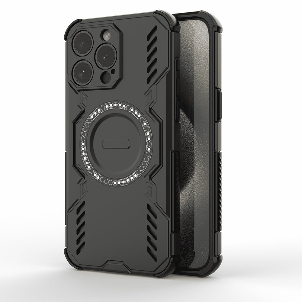 Techsuit - ArmorMag Case - iPhone 15 Pro - Black