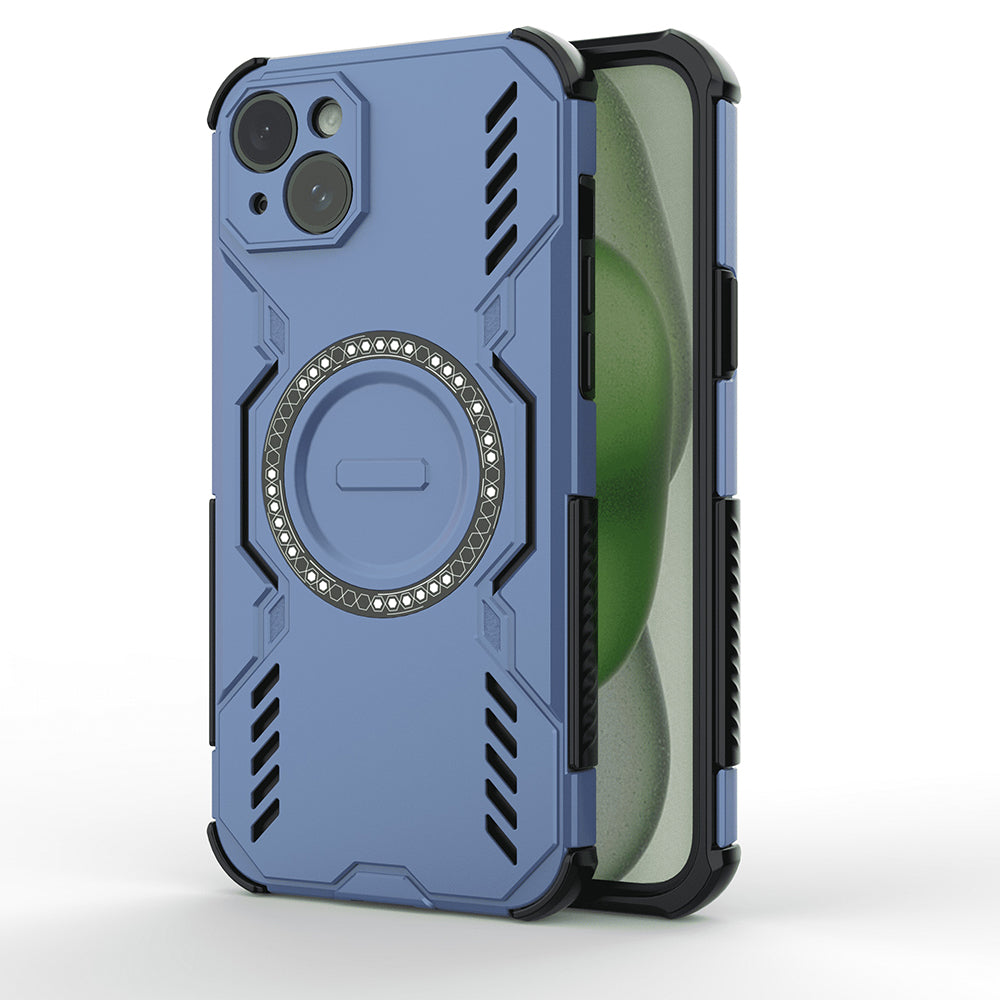Techsuit - ArmorMag Case - iPhone 15 - Blue