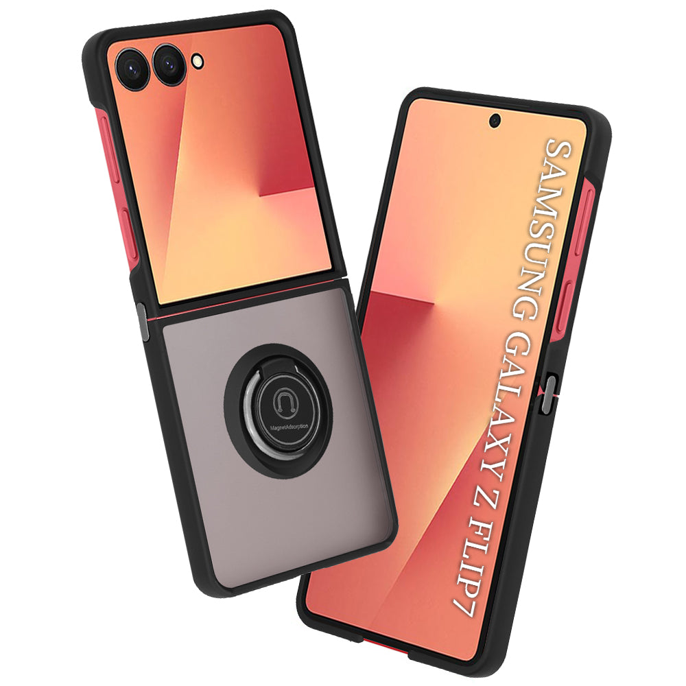 Techsuit - Glinth - Samsung Galaxy Z Flip7 - Black